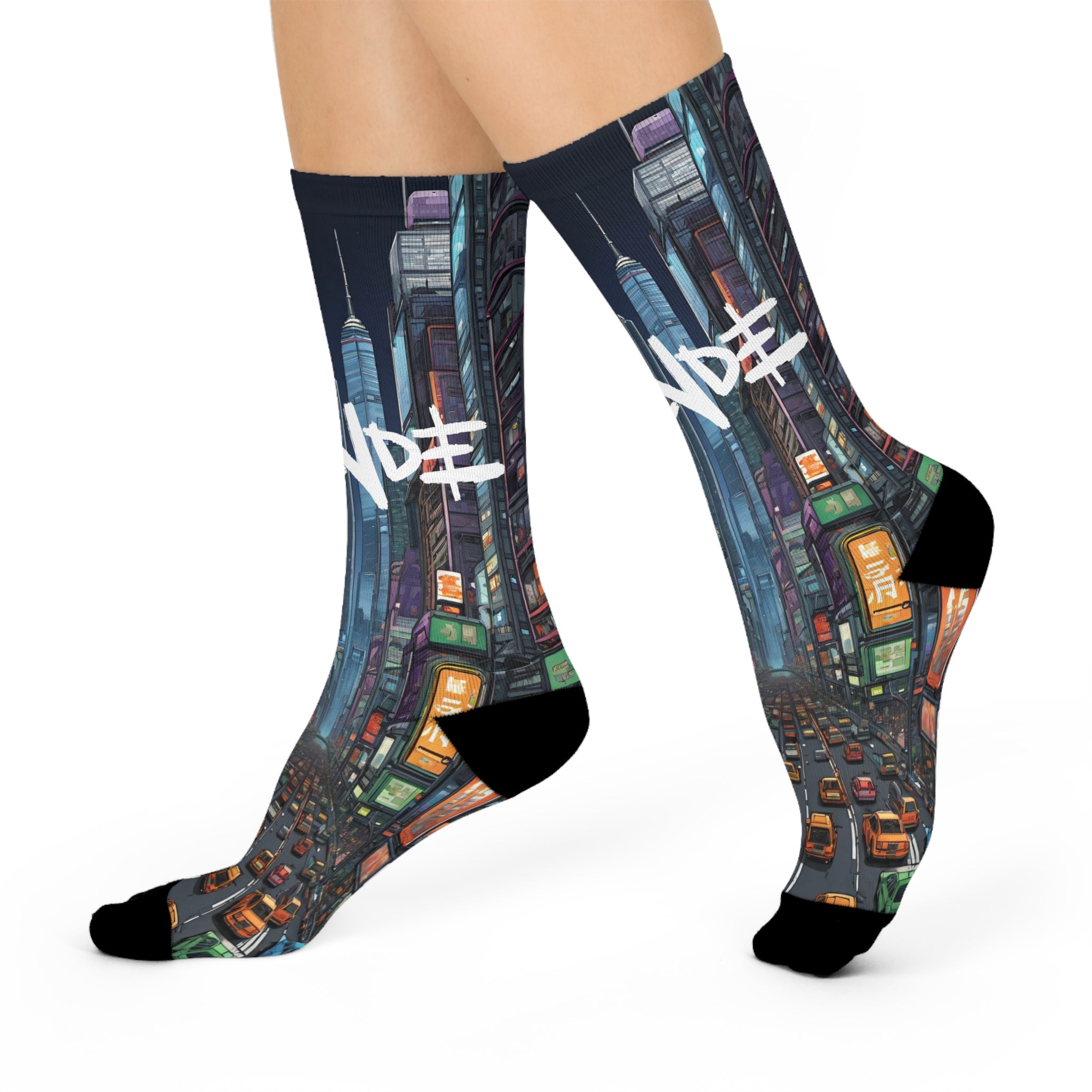 Time Square 3022 Cushioned Crew Socks