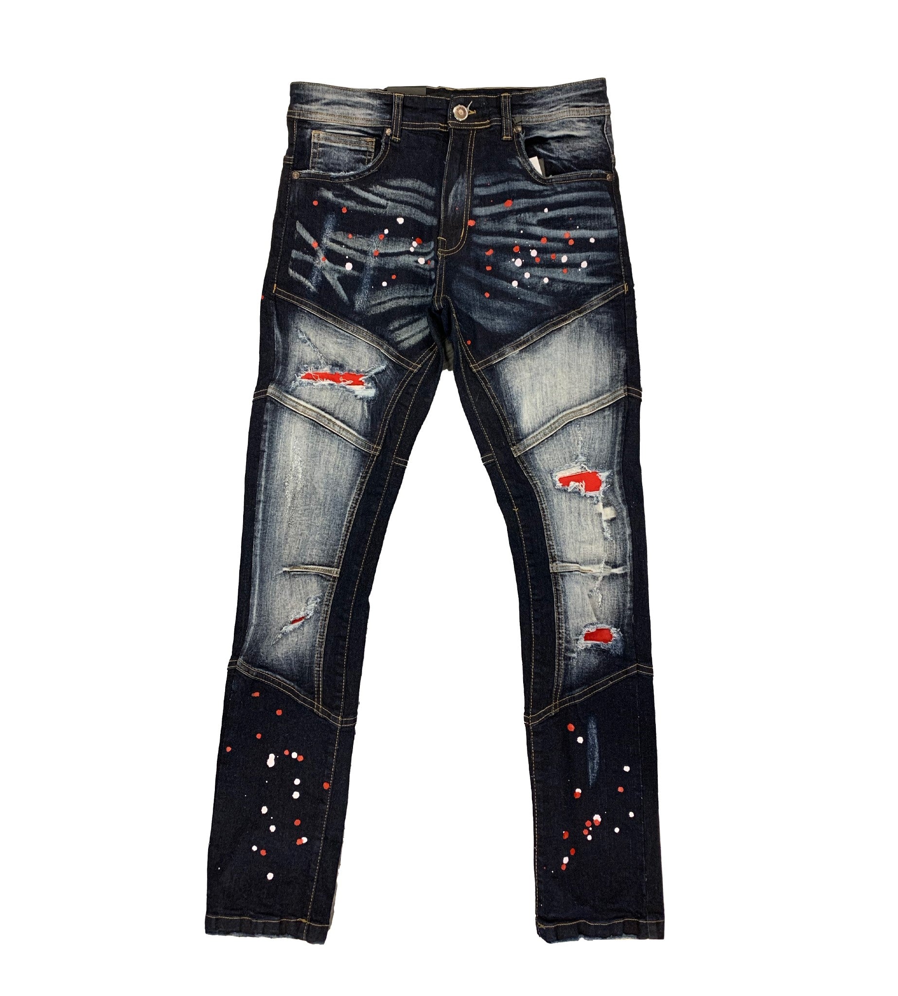 Double Decker Jeans 'Red'