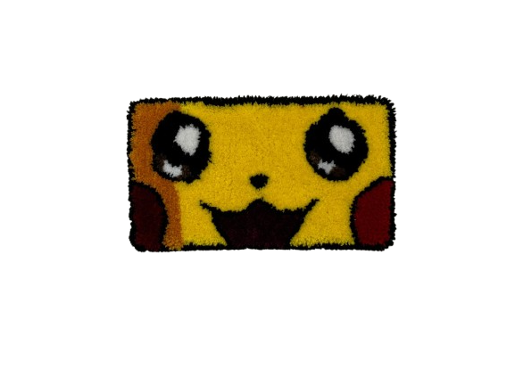 Pikachu Keyboard Size Rug