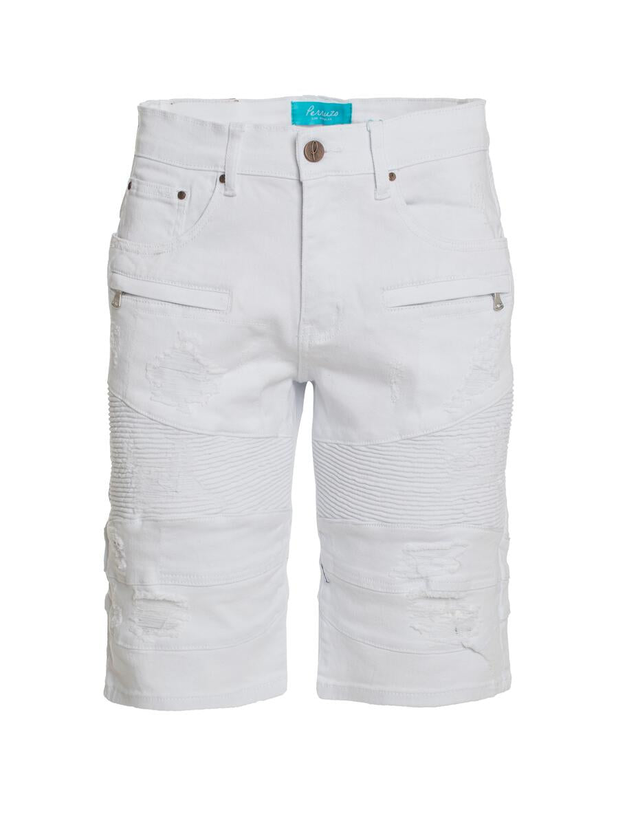 LA White Shorts