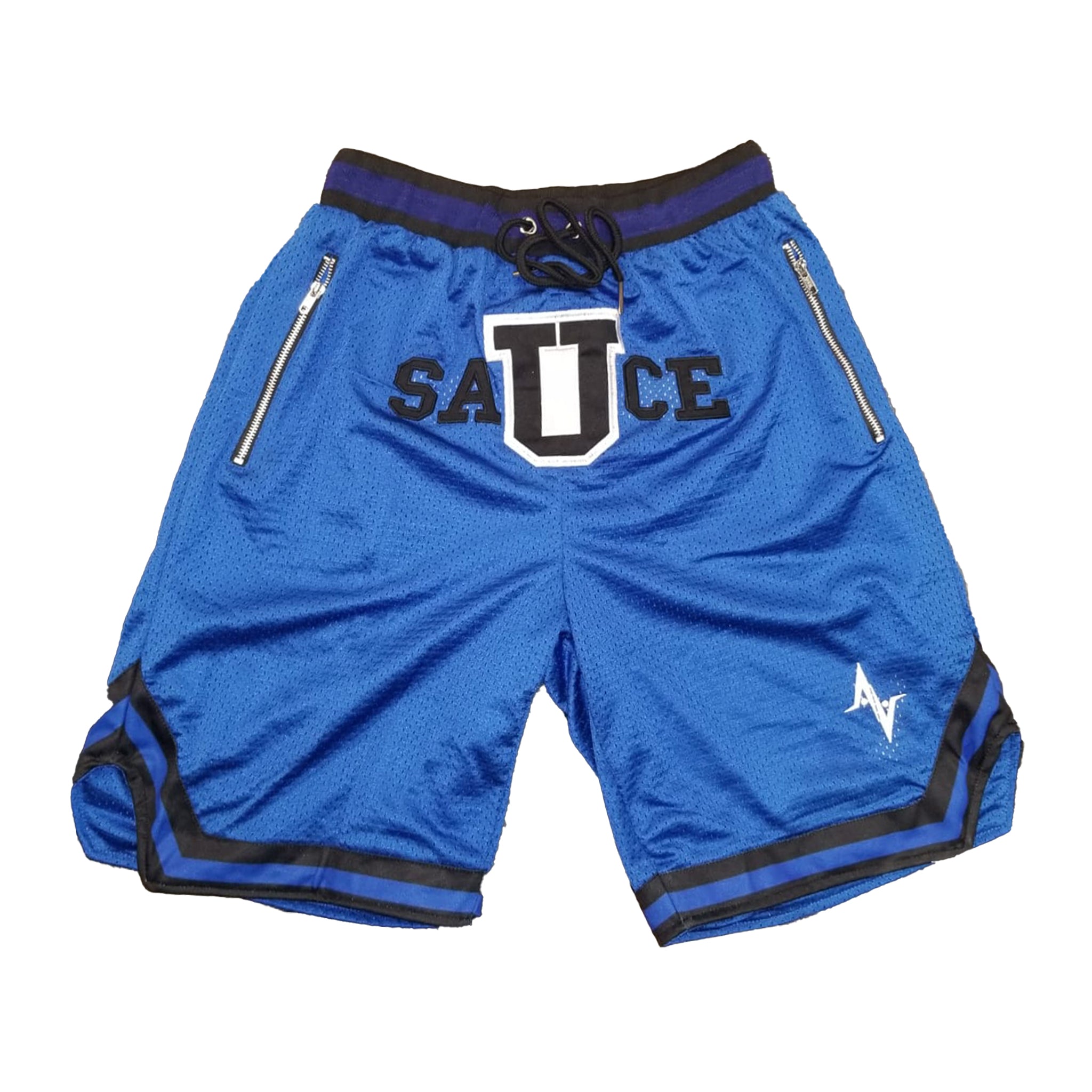 Sauce U Basketball Shorts "Blue"